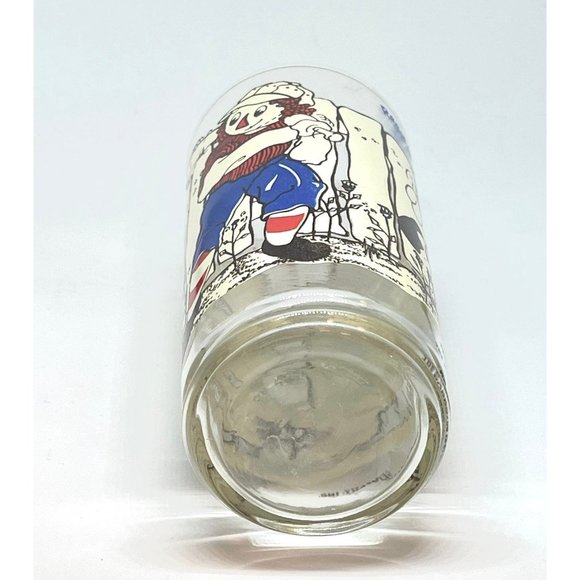 Vintage Raggedy Ann and Andy Collectible Drinking Glass - Picture 5 of 5